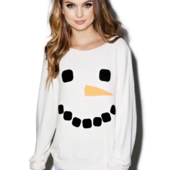 Wildfox Sweaters - WILD FOX Snowman Sweater!